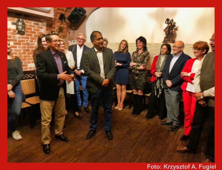 Ambassador of India H E Mr. Tsewang Namgyal visit to Krakow